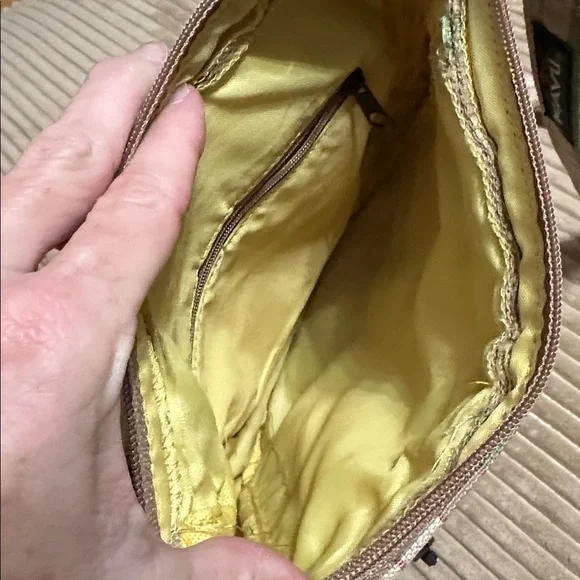 KAVU Cotton Canvas Crossbody Purse Bag Striped - Picture 5 of 6